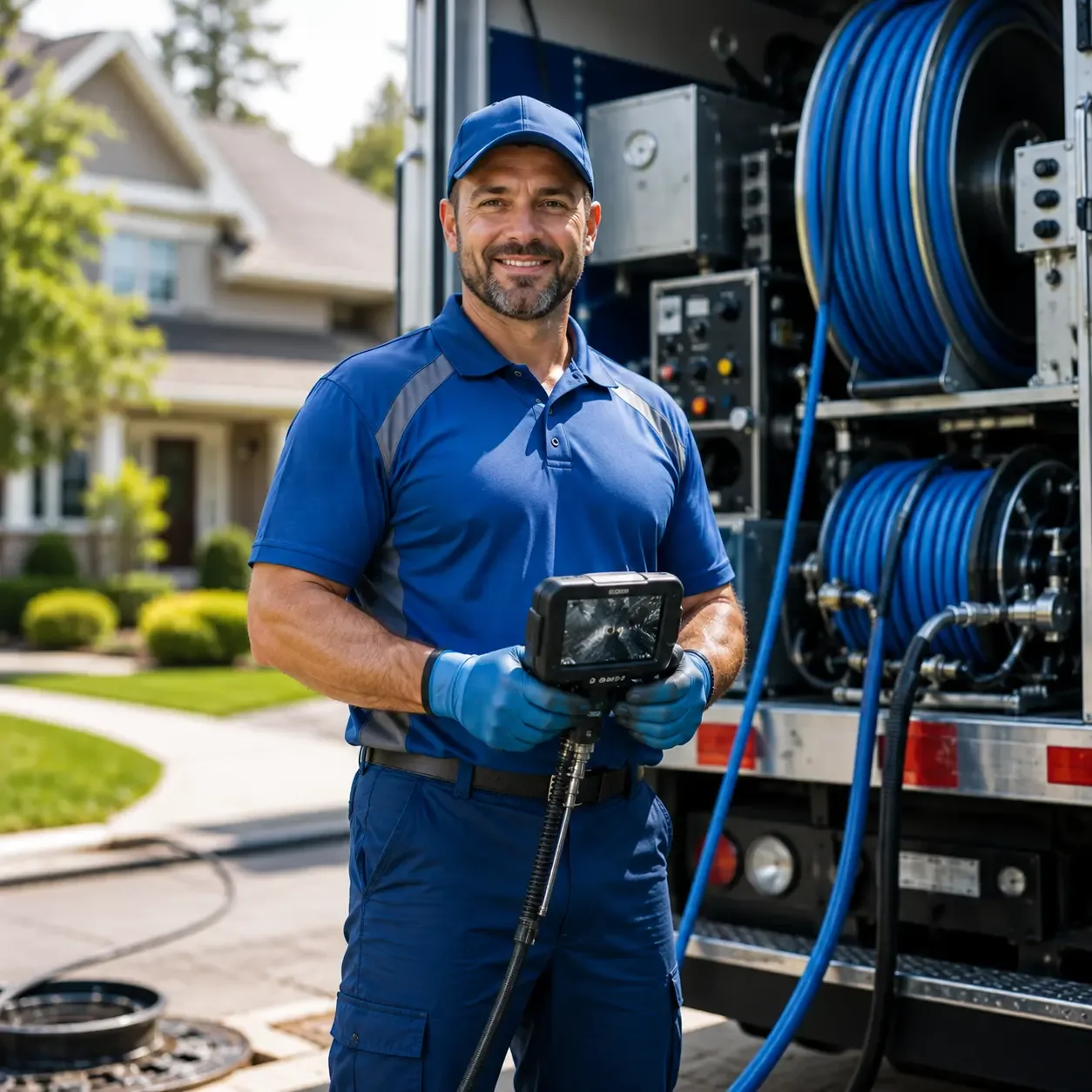 Local outdoor drain cleaning specialists in Mount Sterling, WI